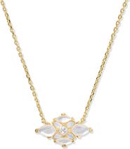 Kendra Scott Abbie Crystal Short Pendant Necklace