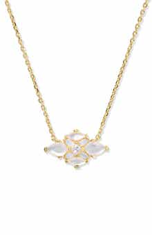 Kendra Scott Abbie Crystal Short Pendant Necklace