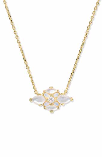 Kendra Scott Abbie Crystal Short Pendant Necklace