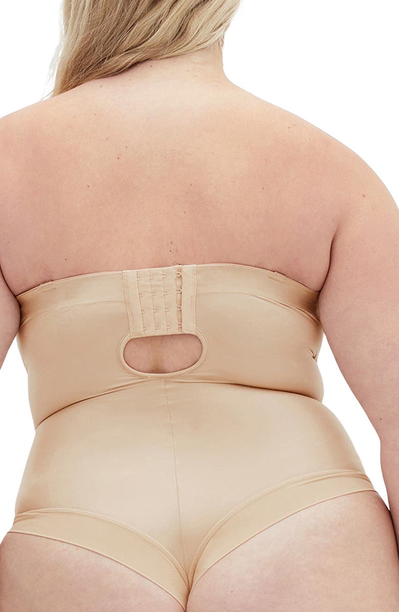 City Chic Strapless Bodysuit, Alternate, color, 