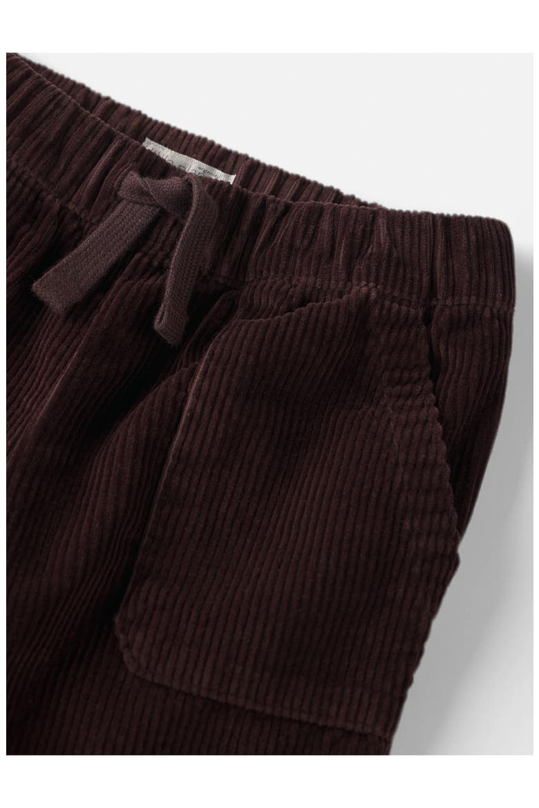 Kids' Organic Cotton Corduroy Pants, Alternate, color, LP BROWN