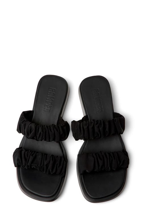 Camper Dana Slide Sandal In Black