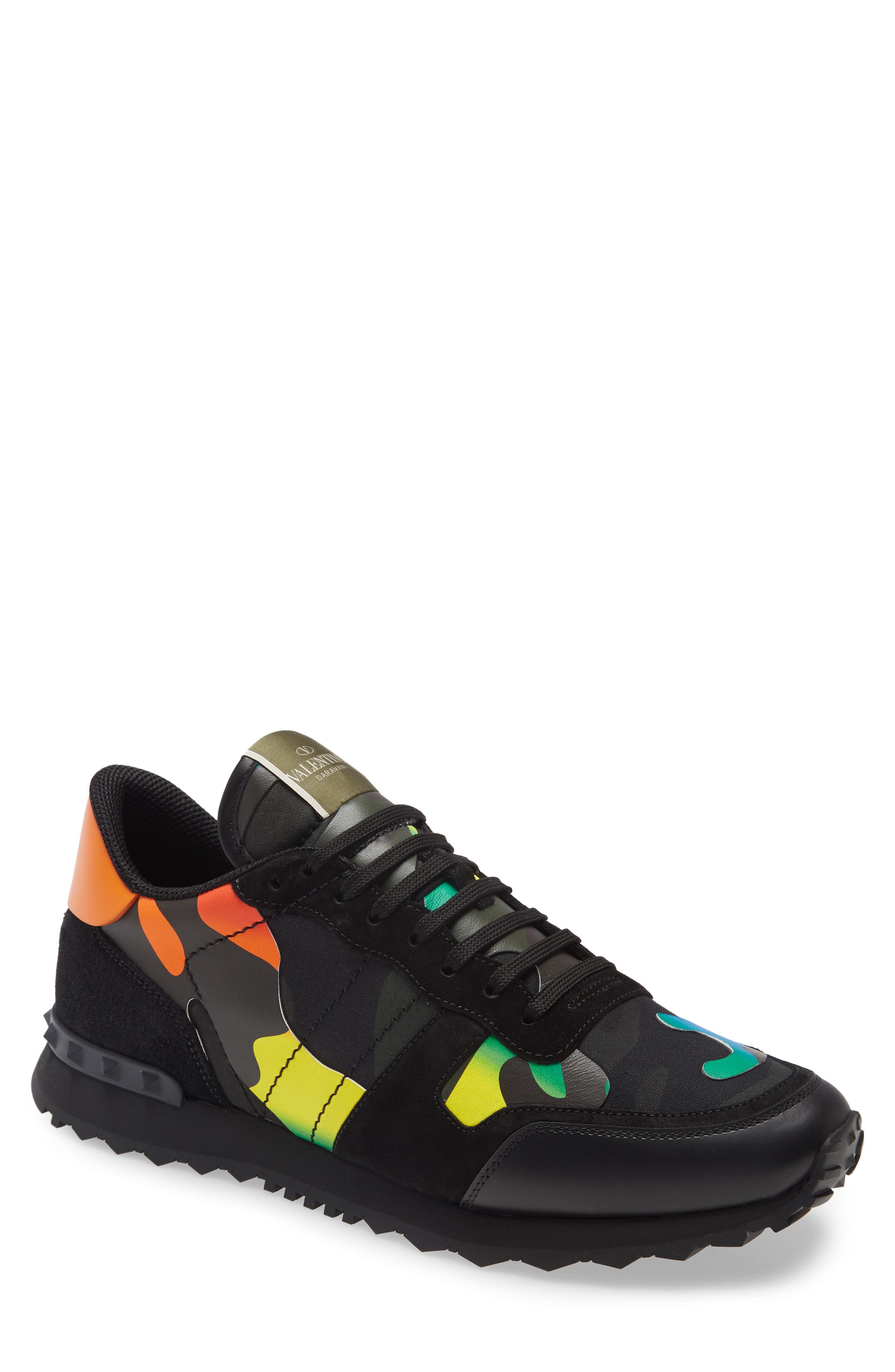 Valentino Garavani Camo Rockrunner Sneaker, Main, color, 