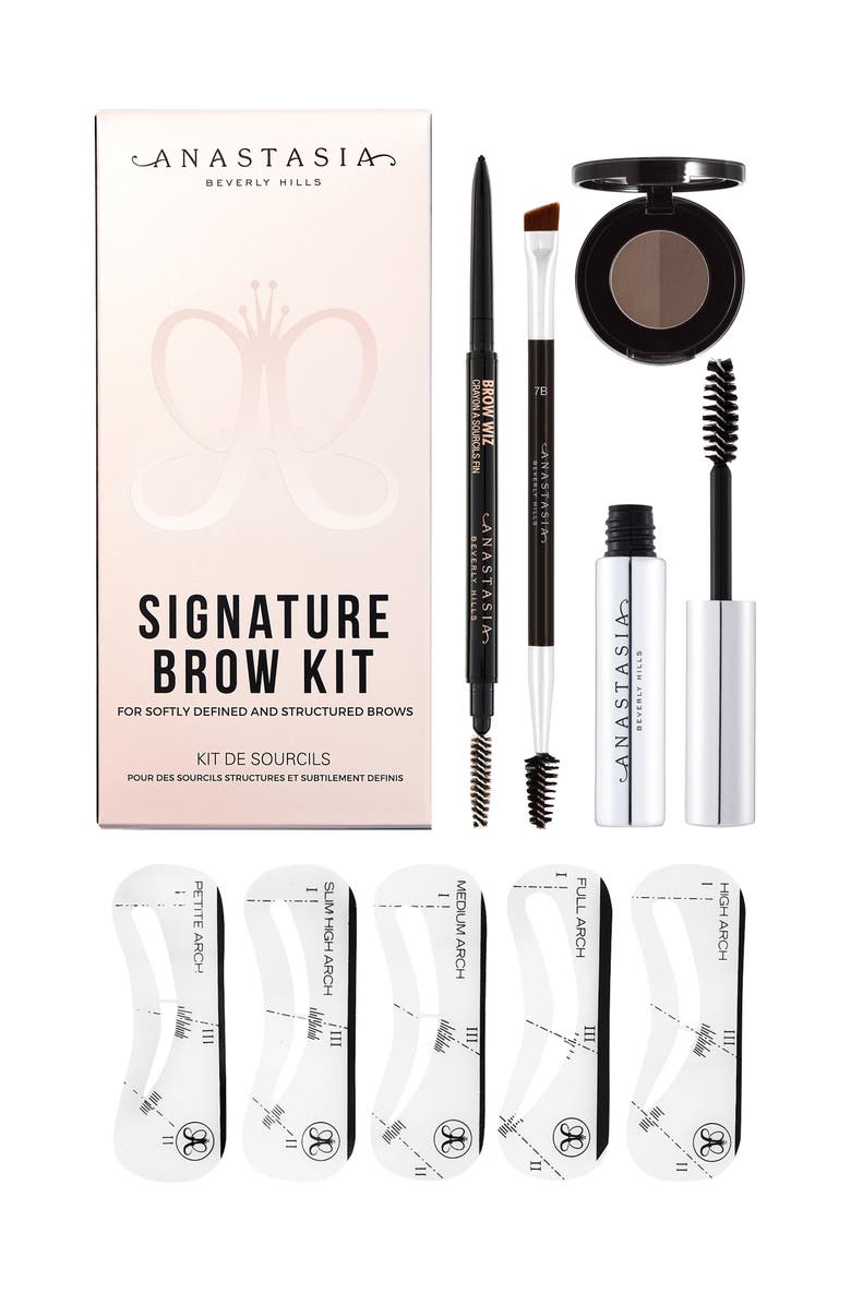 Anastasia Beverly Hills Signature Brow Kit, Main, color, Ebony