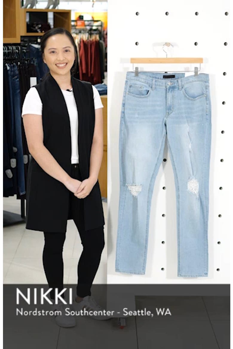 Ripped Skinny Fit Jeans video
