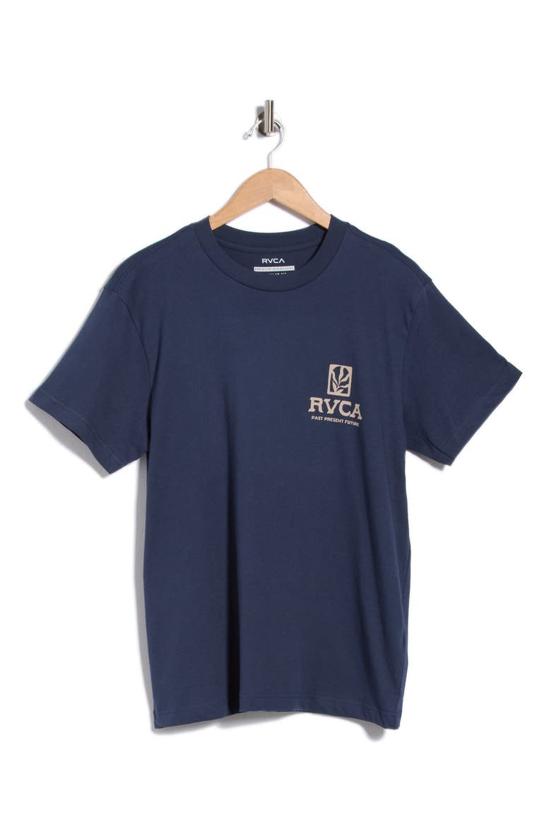 Palmgrove Cotton Graphic T-Shirt, Main, color, MOODY BLUE