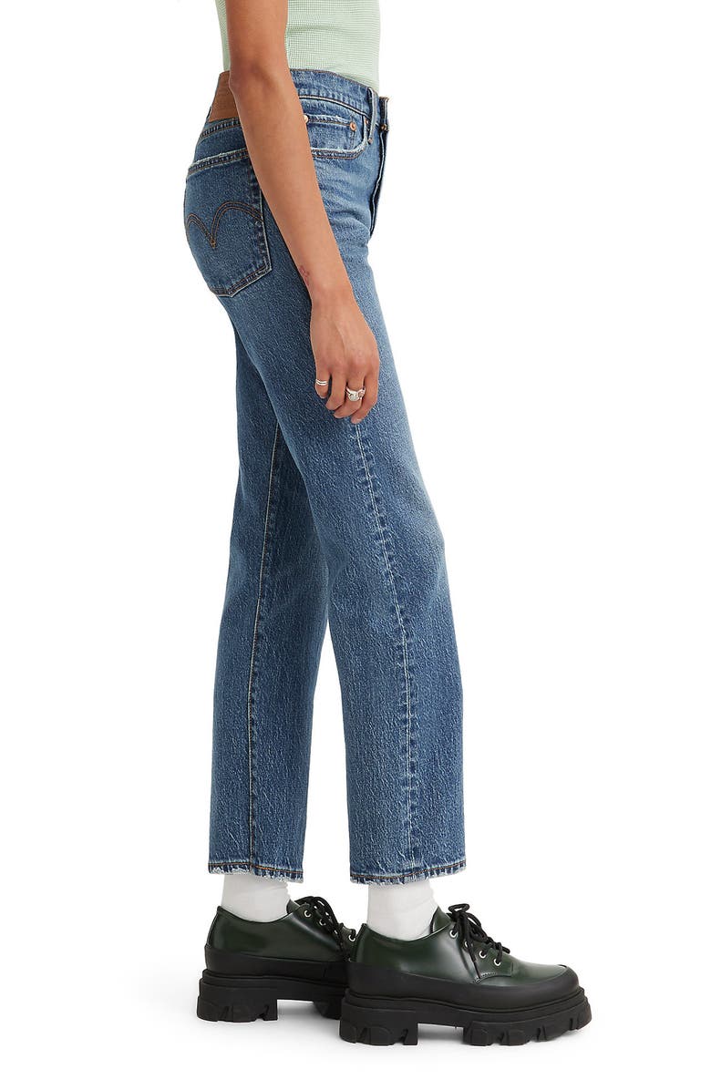 Levi's<sup>®</sup> Wedgie Stretch Straight Leg Jeans, Alternate, color, Unstoppable Wear