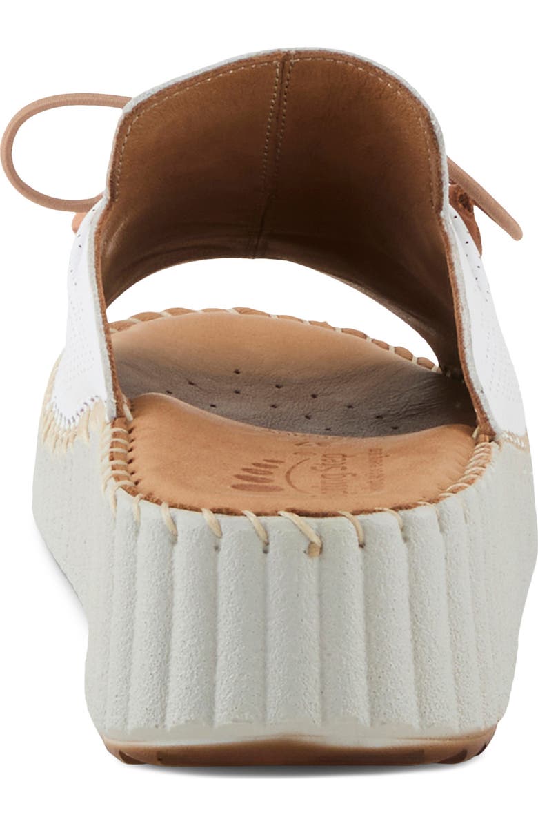 Spring Step Nevelle Wedge Sandal, Alternate, color, White