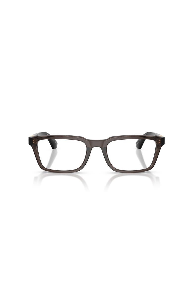 54mm Rectangle optical glasses, Alternate, color, Grey