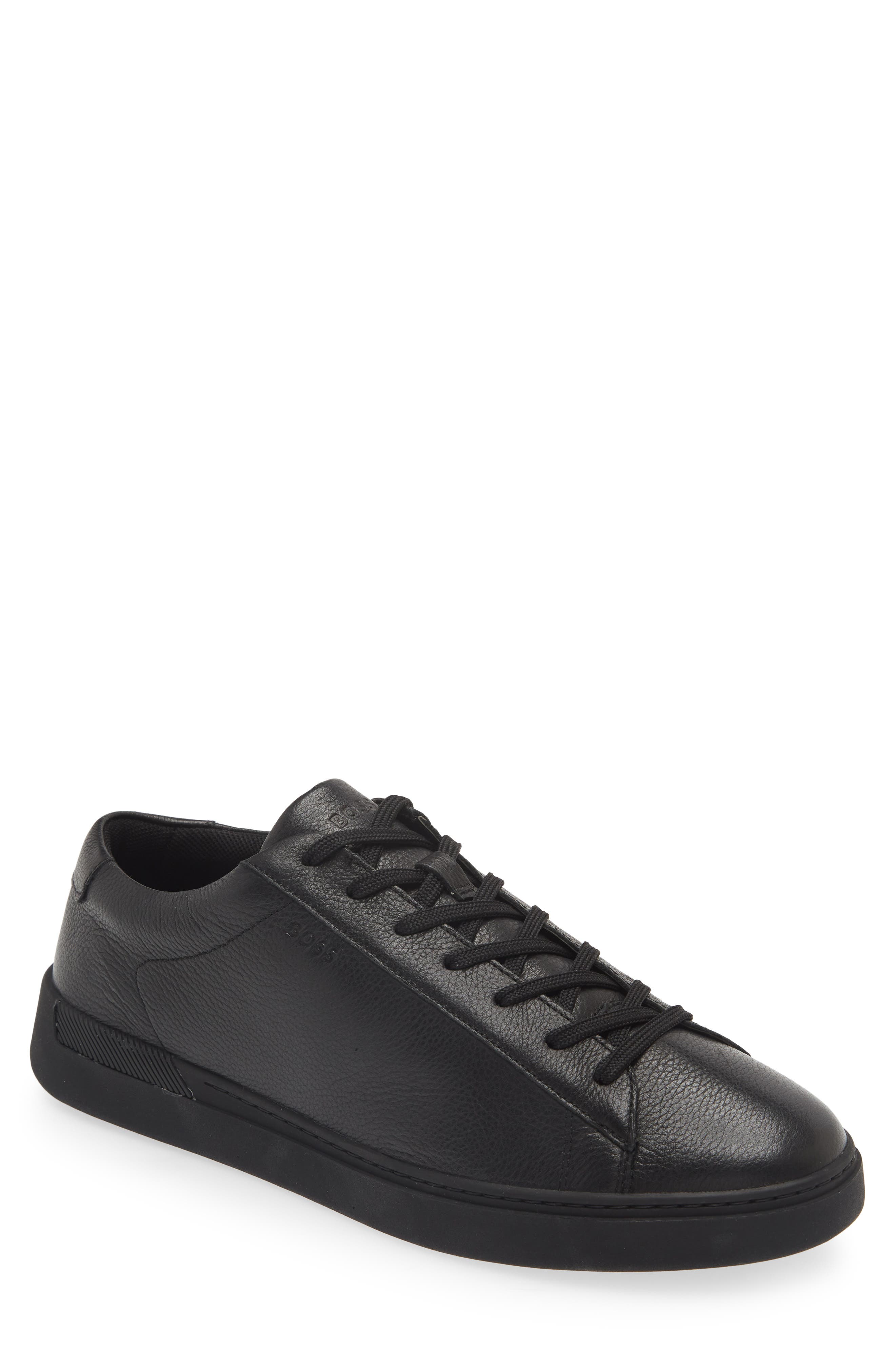 BOSS Clint Tenn Gru Low Top Sneaker, Main, color, 