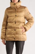 BCBGeneration Water Resistant Snap Front Puffer Jacket