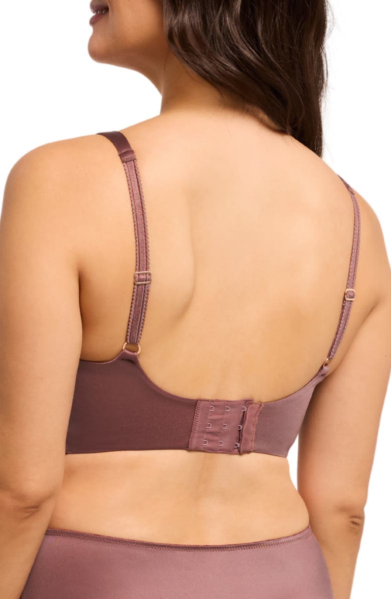 Montelle Intimates Mysa Cup Sized Bralette, Alternate, color, Woodrose