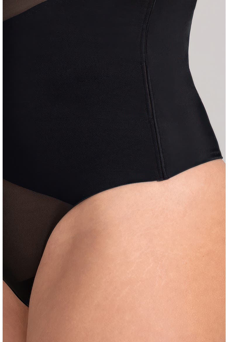 Superpower High Waist Shaper Thong, Alternate, color, RUNWAY