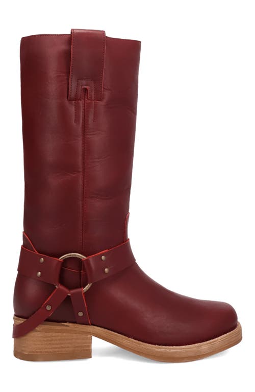 Dingo Rip Harness Boot In Burgundy