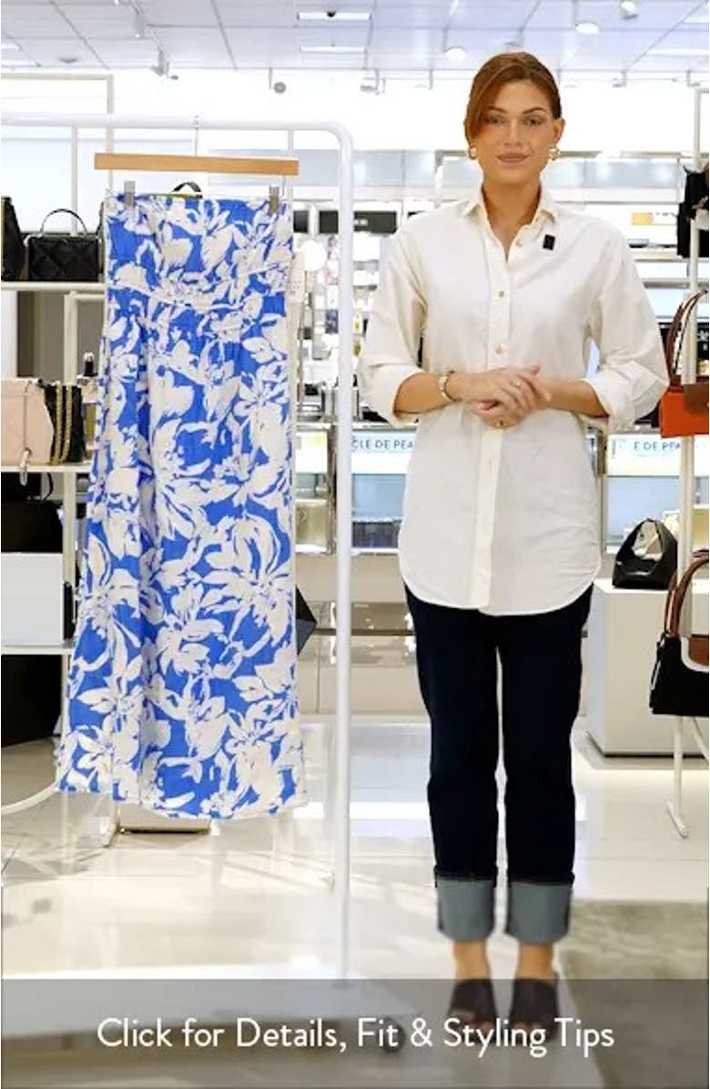 In the Sky Strapless Midi Dress, sales video thumbnail