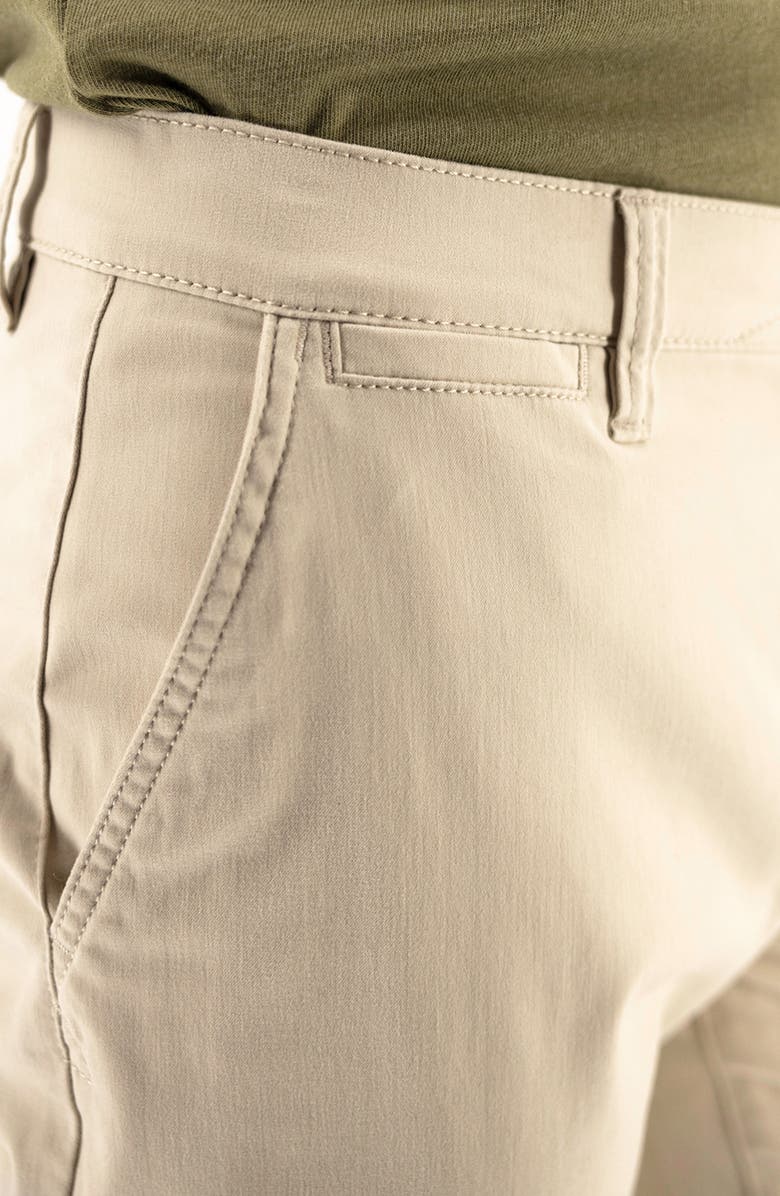 Devil-Dog Dungarees Cotton Stretch Twill Chinos, Alternate, color, Brown Rice