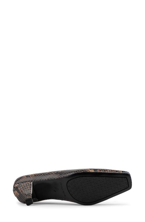 Donald Pliner Kimbra Square Toe Pump In Black