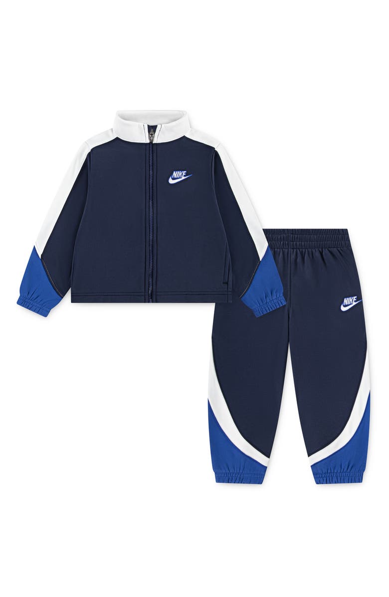 Nike Kids' Propus Colorblocked Zip Jacket & Joggers Set, Main, color, Midnight Navy