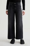 AG Saige Mid Rise Ankle Wide Leg Jeans