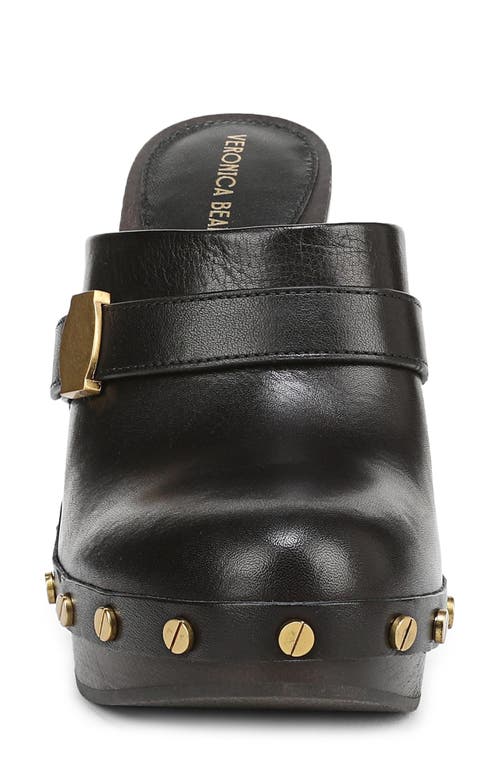Veronica Beard Giana Platform Clog In Black