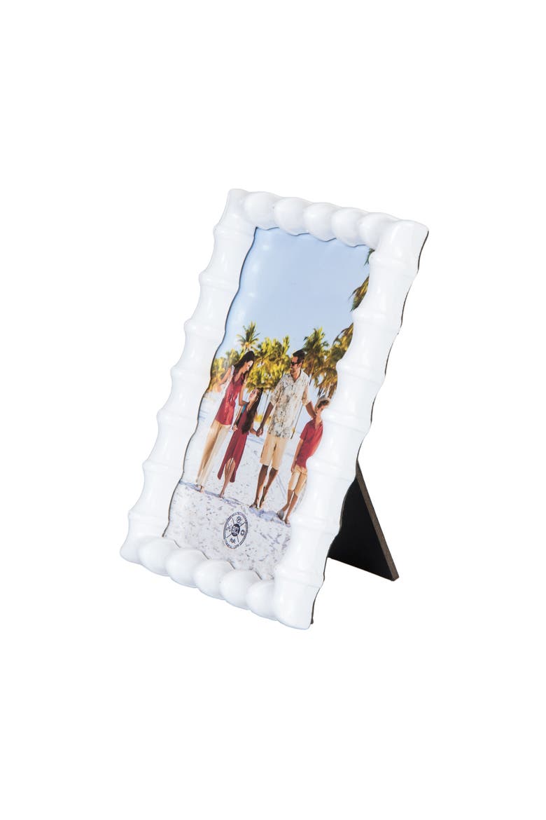 White Tropical 5x6 Photo Picture Frame, Alternate, color, White