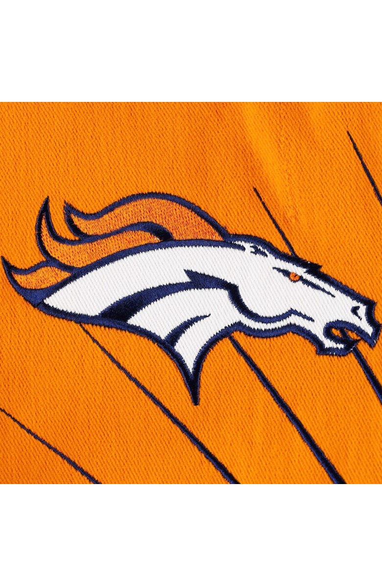 G-III SPORTS BY CARL BANKS Men's G-III Sports by Carl Banks Orange Denver Broncos Extreme Redzone Full-Snap Varsity Jacket, Alternate, color, Orange