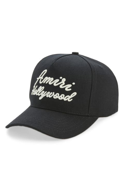 Logo Cotton Canvas Snapback Baseball Cap