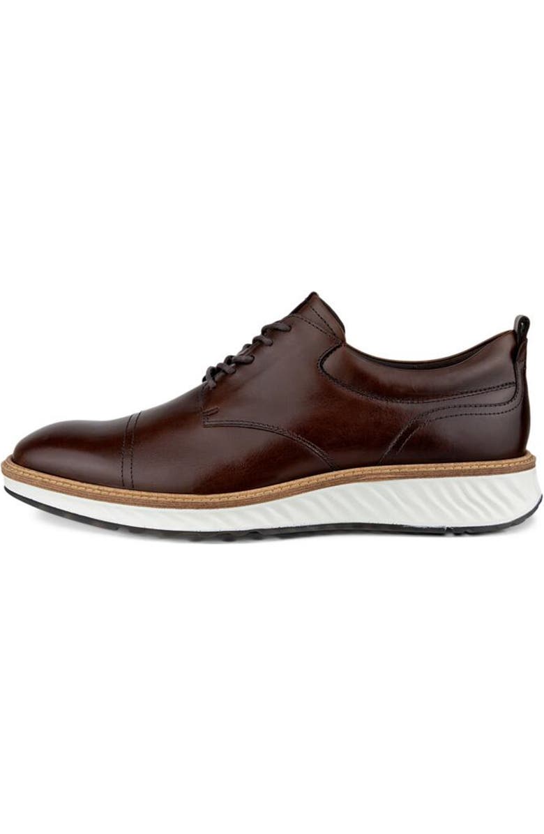 ECCO ST.1 Hybrid Cap Toe Derby, Alternate, color, Cocoa Brown