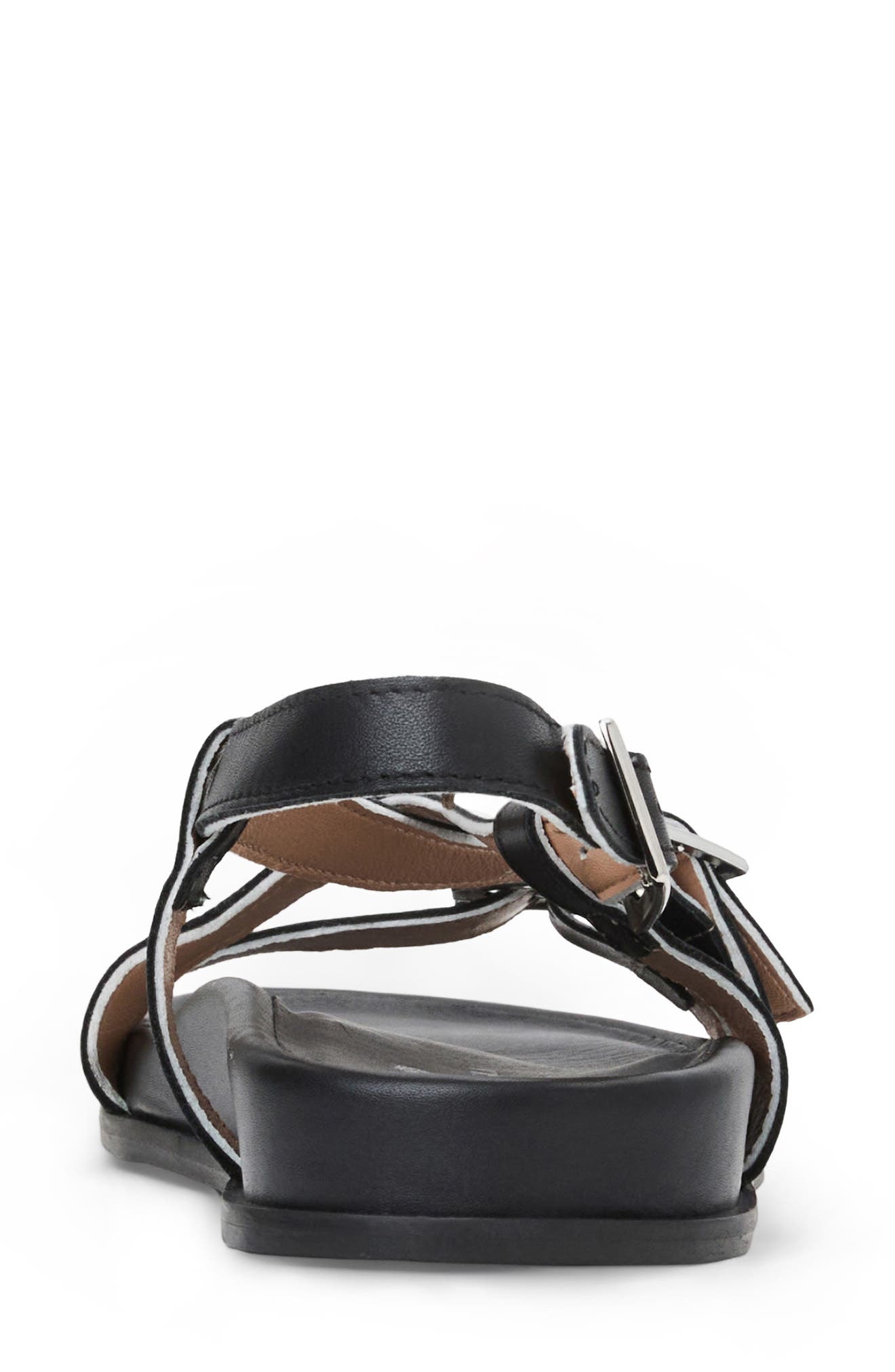 Bruno Magli Gianna Slingback Sandal, Alternate, color, Black Nappa