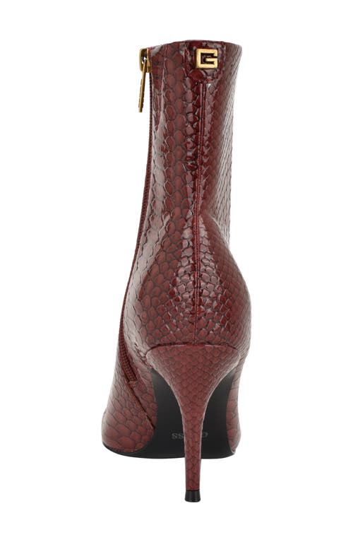 Guess Gomoro Bootie In Brown
