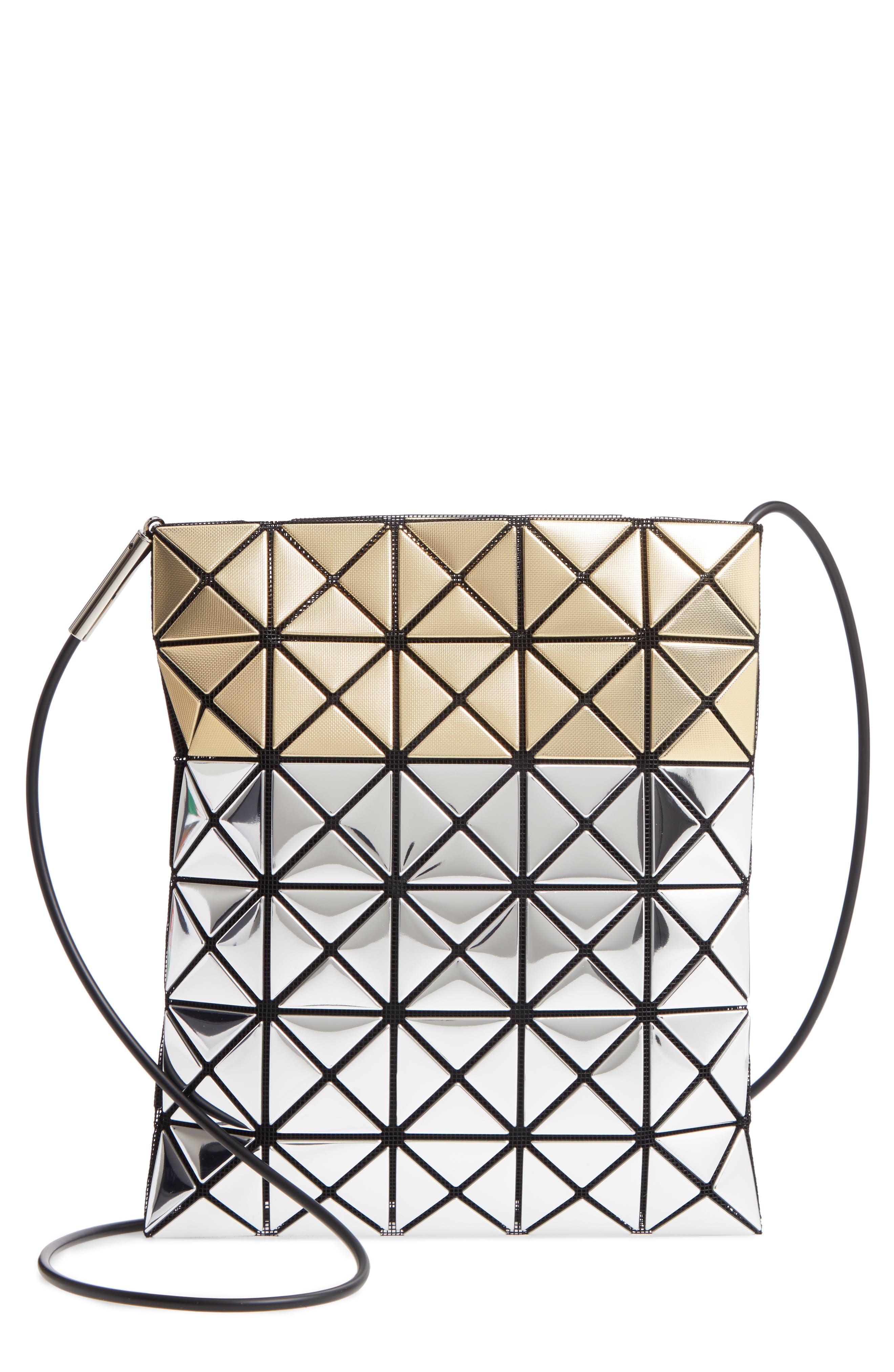 Bao Bao Issey Miyake Platinum Stardust Crossbody Bag, Main, color, 
