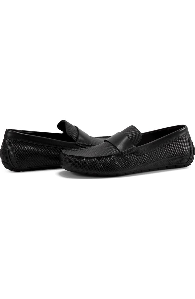 Rockport Tayo Embossed Loafer, Alternate, color, Black