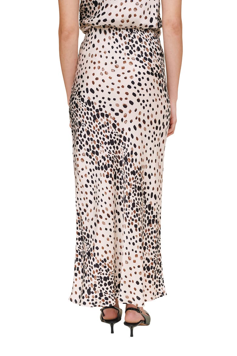 Painted Spots Bias Cut Maxi Skirt, Alternate, color, PAINTED SPOTS PRINT