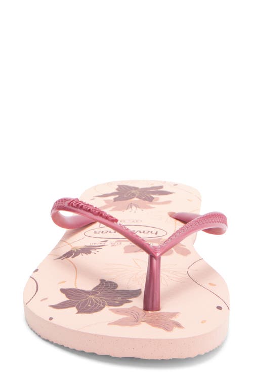 Havaianas Slim Flip Flop In Pink