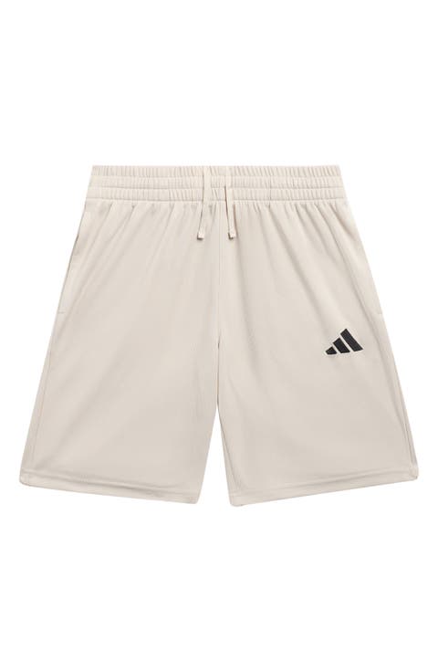 Embroidered Logo Drawstring Shorts