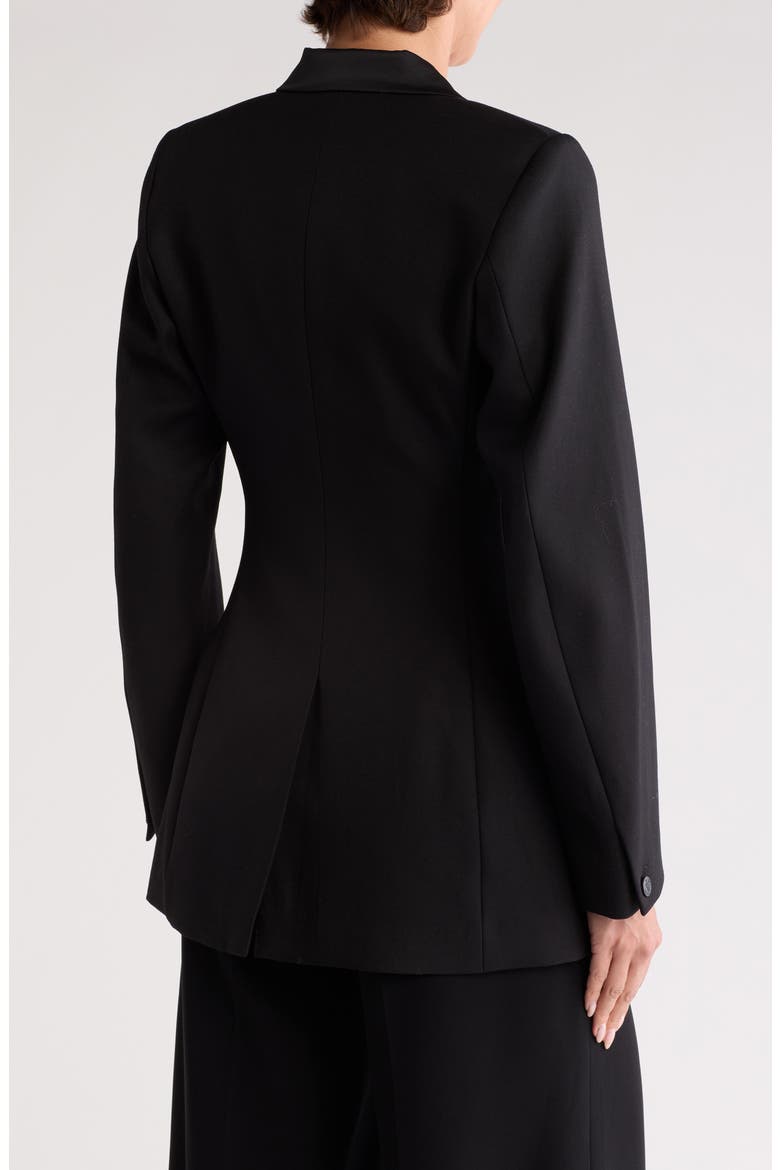 Laurence Italian Wool Blazer, Alternate, color, BLACK