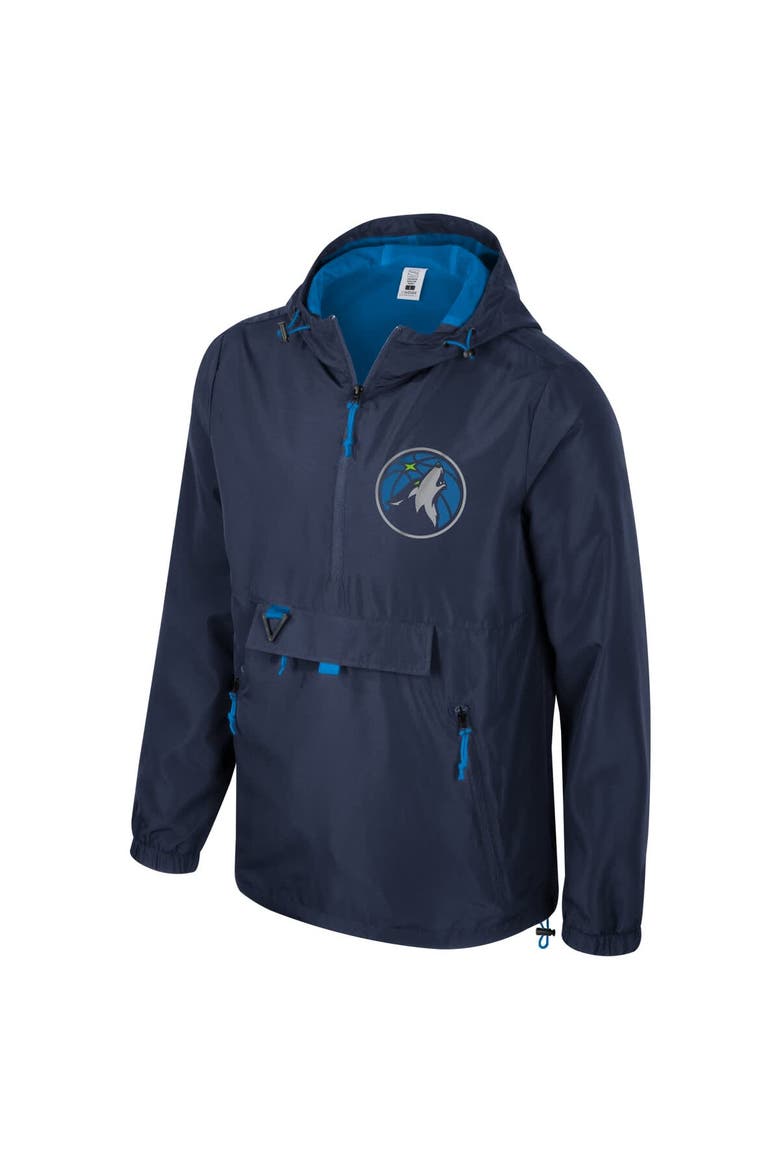 Unisex Stadium Essentials Navy Minnesota Timberwolves Compete Quarter-Zip Hoodie Jacket, Alternate, color, Navy
