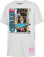 Mitchell & Ness Youth Mitchell & Ness  White Cleveland Cavaliers Neon Court Shock T-Shirt