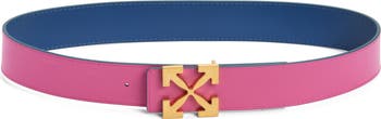 Arrow Buckle Leather Belt