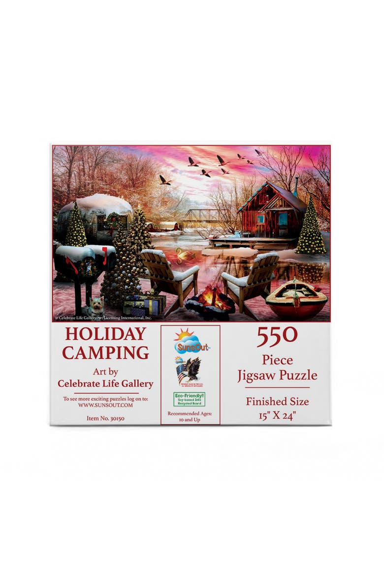 Holiday Camping 550 piece Jigsaw Puzzle for Adults, Alternate, color, Multicolor