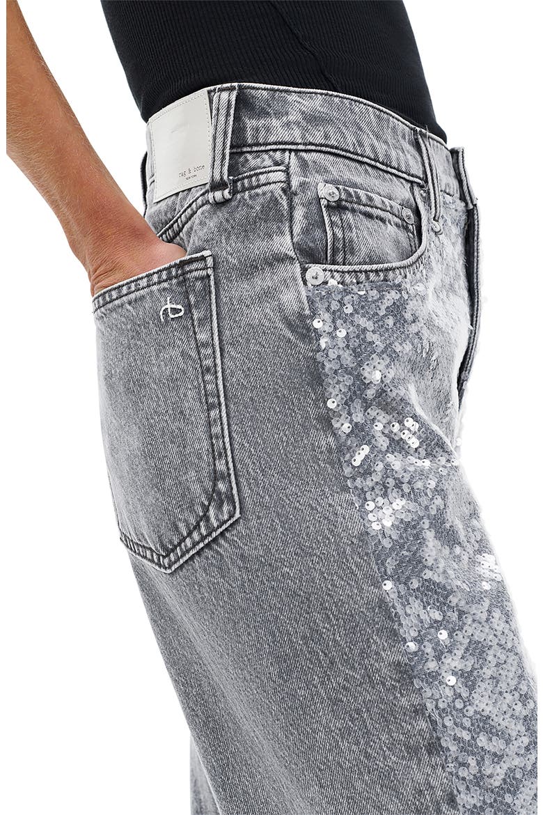 Shea Sequin Straight Leg Jeans, Alternate, color, STELSEQUIN