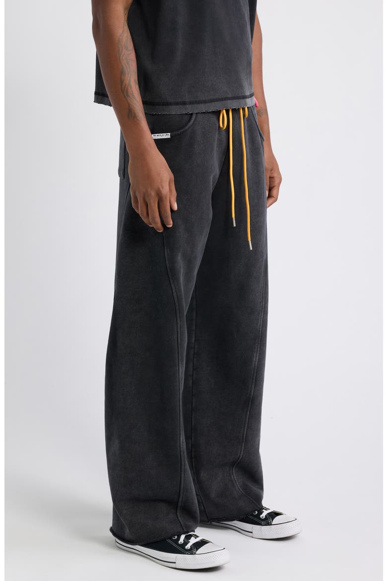 Wide Leg Work Pants, Alternate, color, VINTAGE BLACK