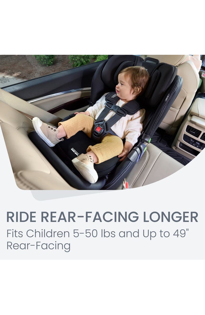 Britax Poplar<sup>®</sup> S Convertible Car Seat, Alternate, color, Onyx