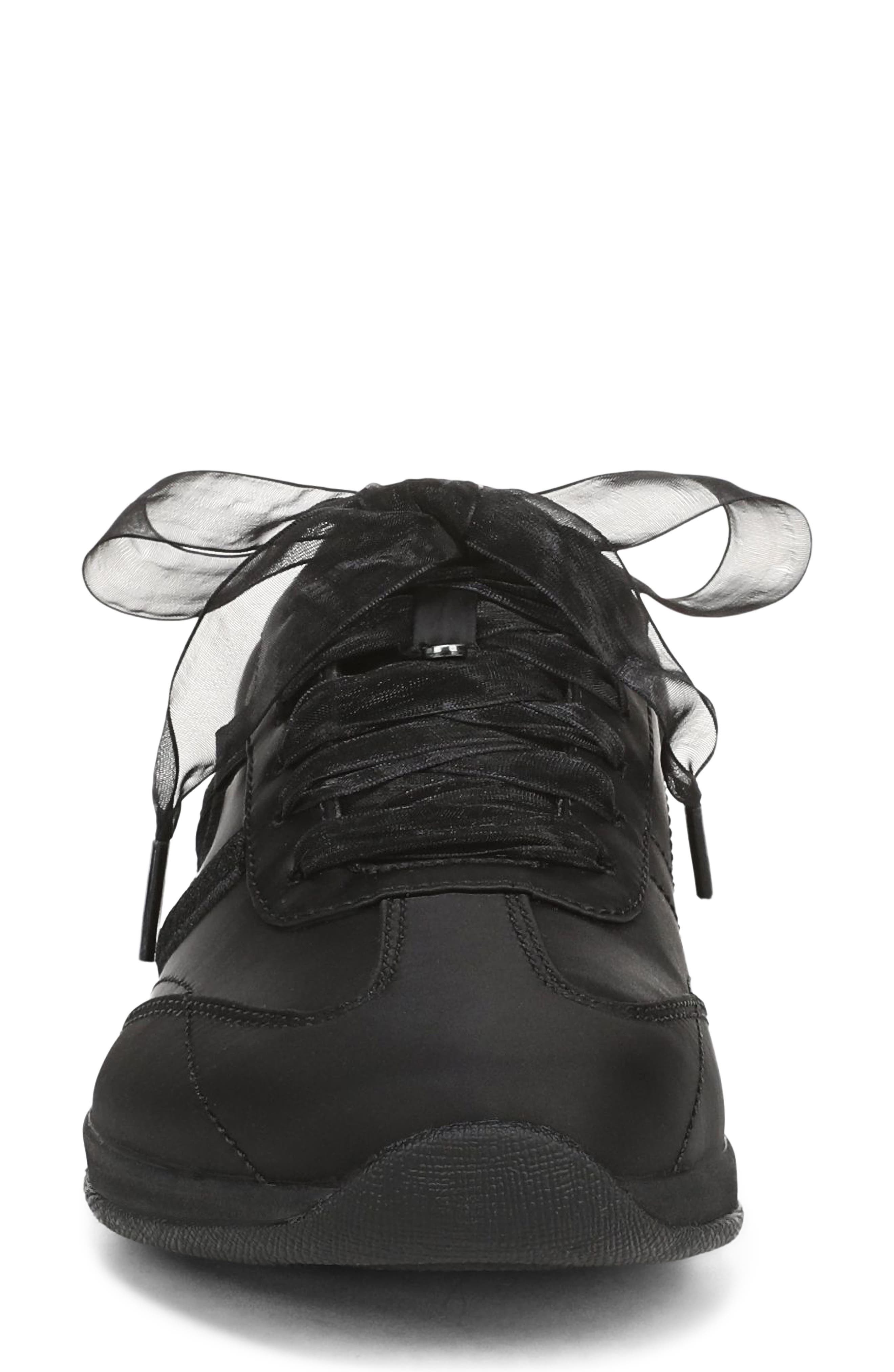 Era Luxe Walking Sneaker, Alternate, color, BLACK