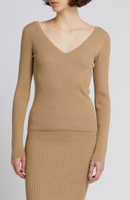 MM by Max Mara Salice Rib Sweater
