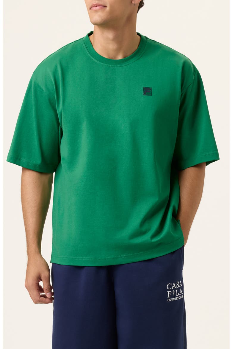 Country Club Embroidered Cotton Graphic T-Shirt, Main, color, AMAZON