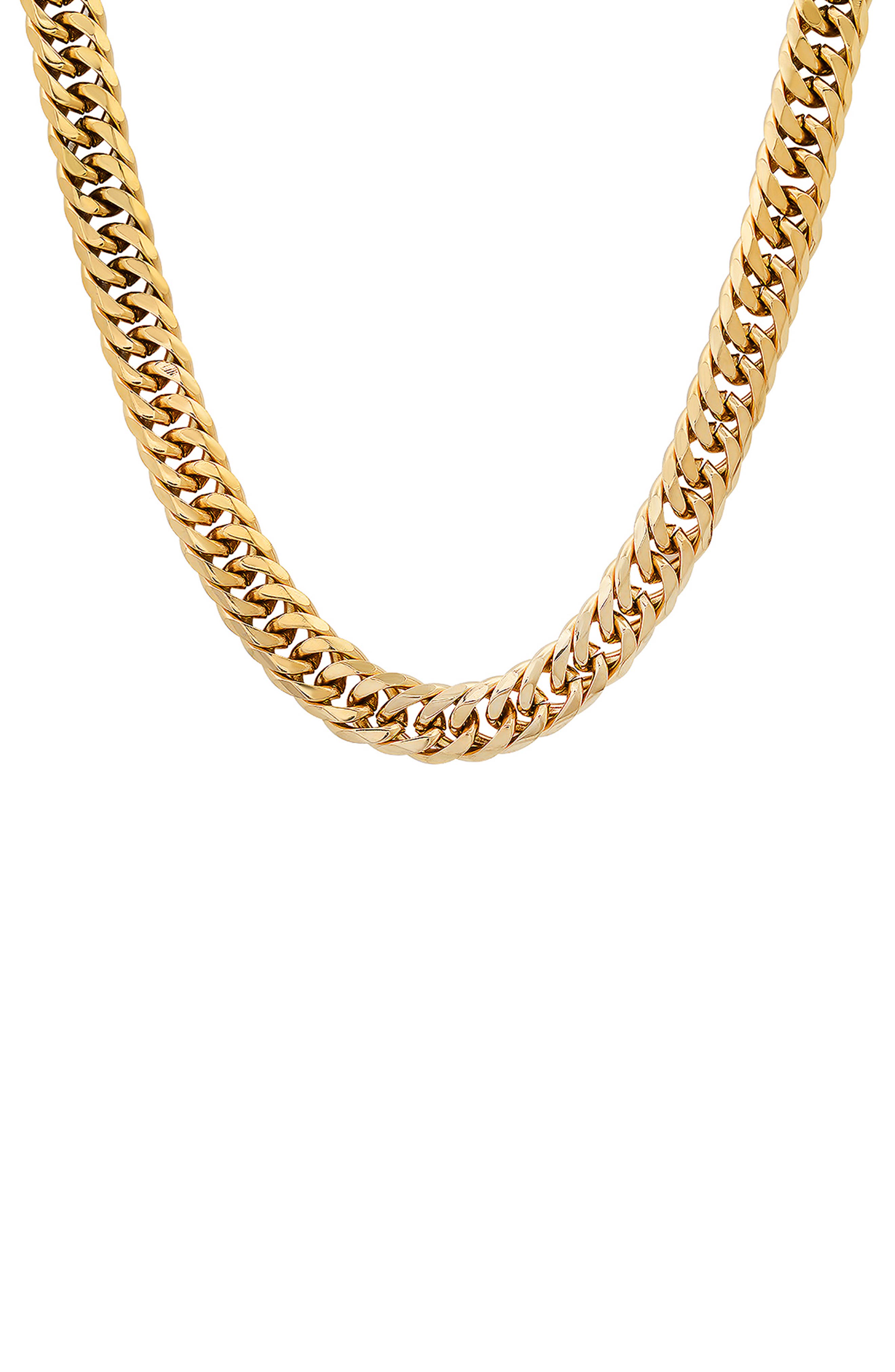 Men's Curb Chain Necklace