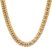 HMY JEWELRY Men's Curb Chain Necklace