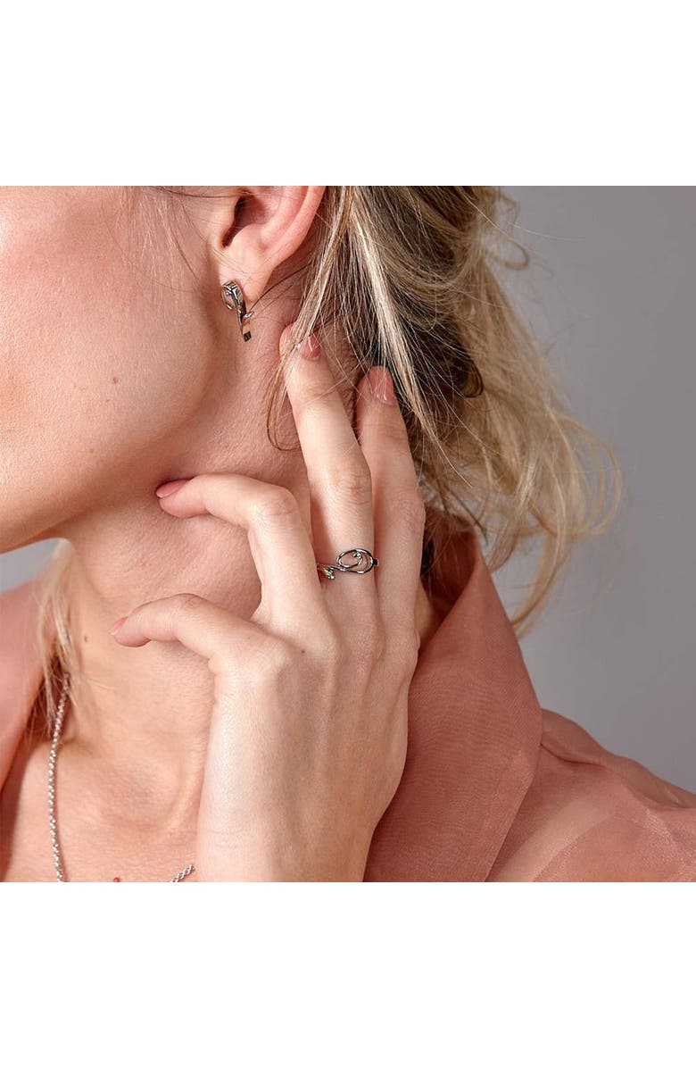 Lucy Quartermaine Q Ring, Alternate, color, Sterling Silver