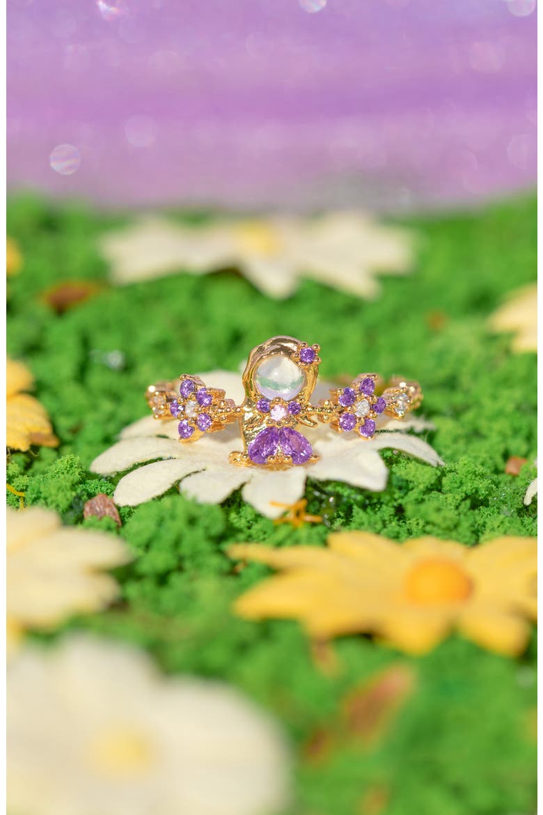 x Disney Princess Rapunzel Tangled Ring, Alternate, color, GOLD